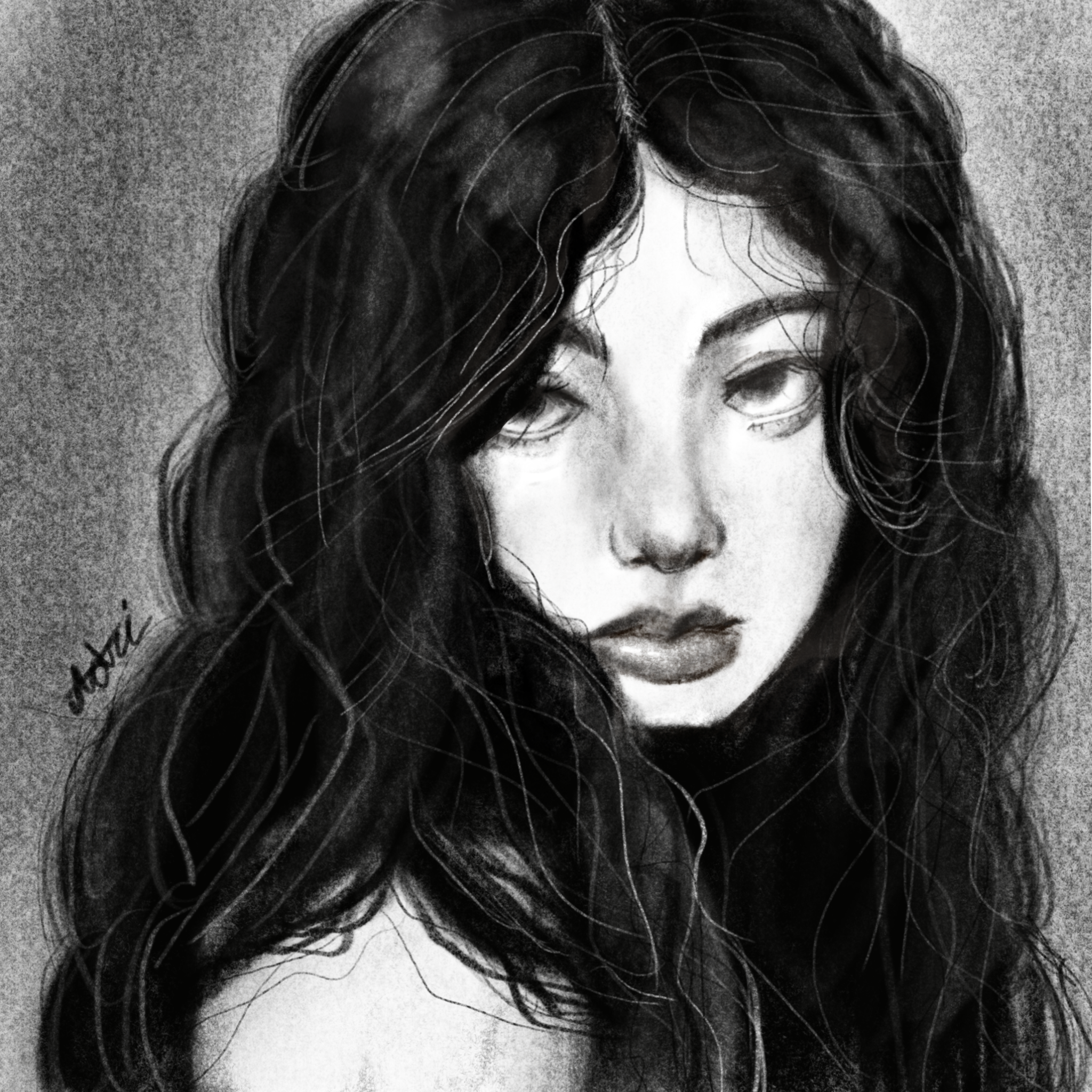 charcol girl